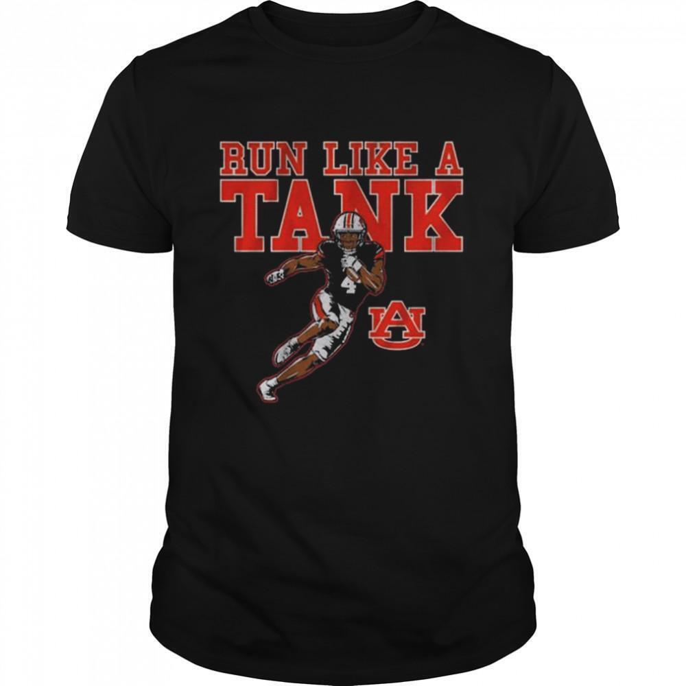 Auburn Tigers Run Like A Tank Shirt